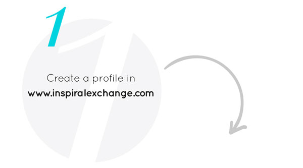 Create a Profile in wwww.inspiralexchange.com